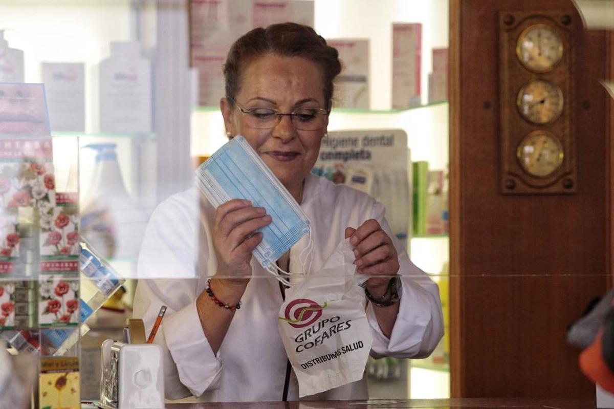 Venta mascarillas en farmacias