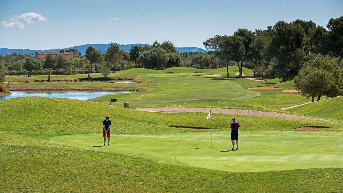 Campo de golf de Son Antem, escenario del torneo Diario de Mallorca Trofeo Banco Sabadell