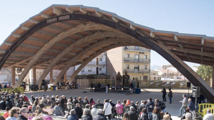 Cobert de la Màquina de Batre de Sant Fruitós