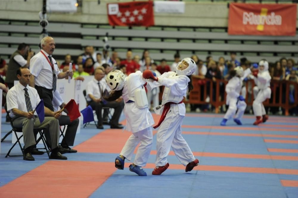 Podium del Campeonato de Kárate