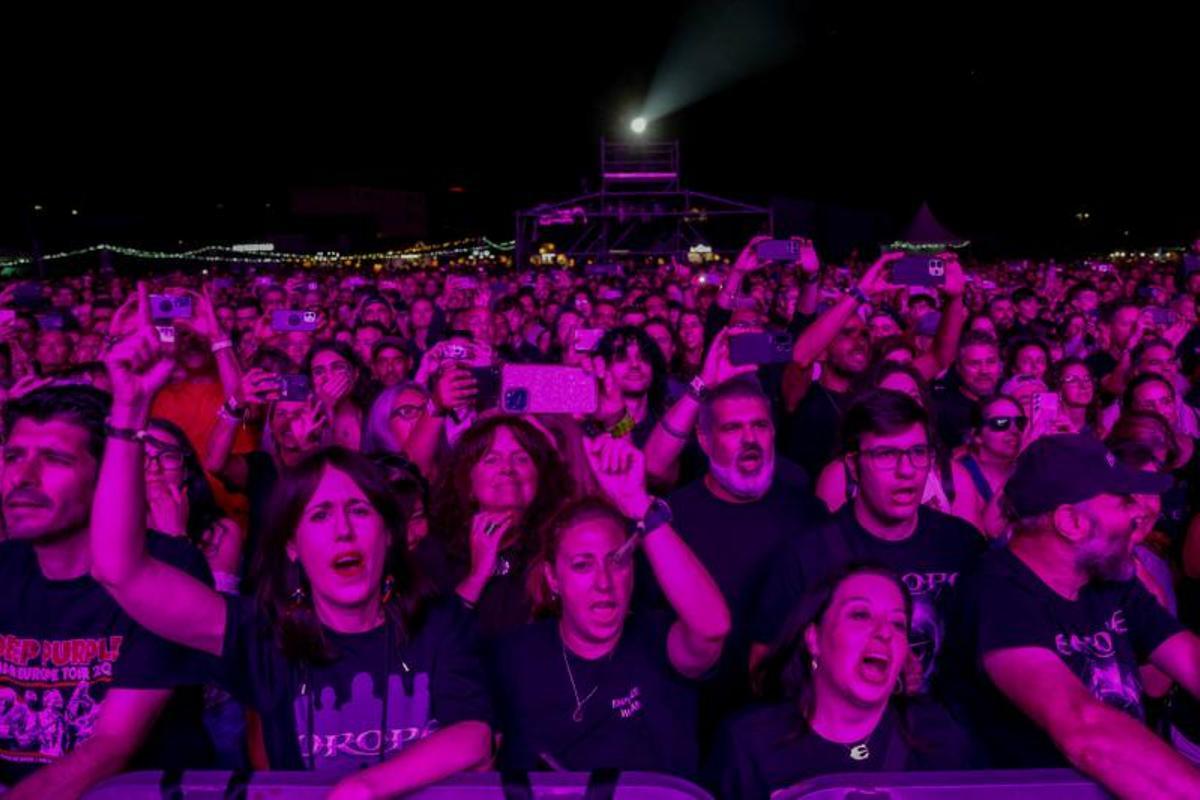 El público lo dio todo en el concierto de Europe.