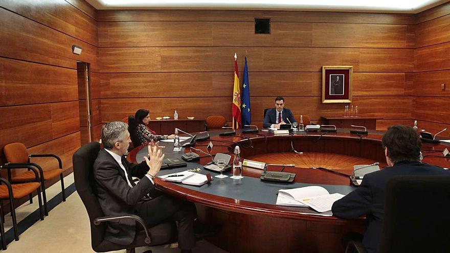 La reunió del Consell de Ministres en què es va aprovar el crèdit