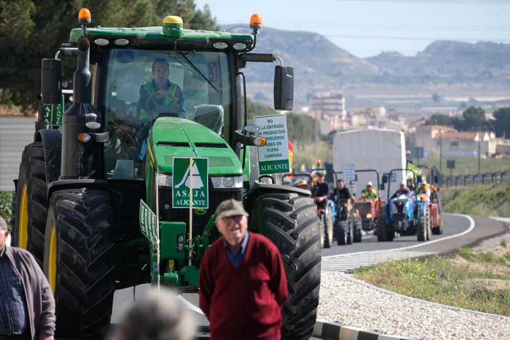 Tractorada en defensa del campo alicantino