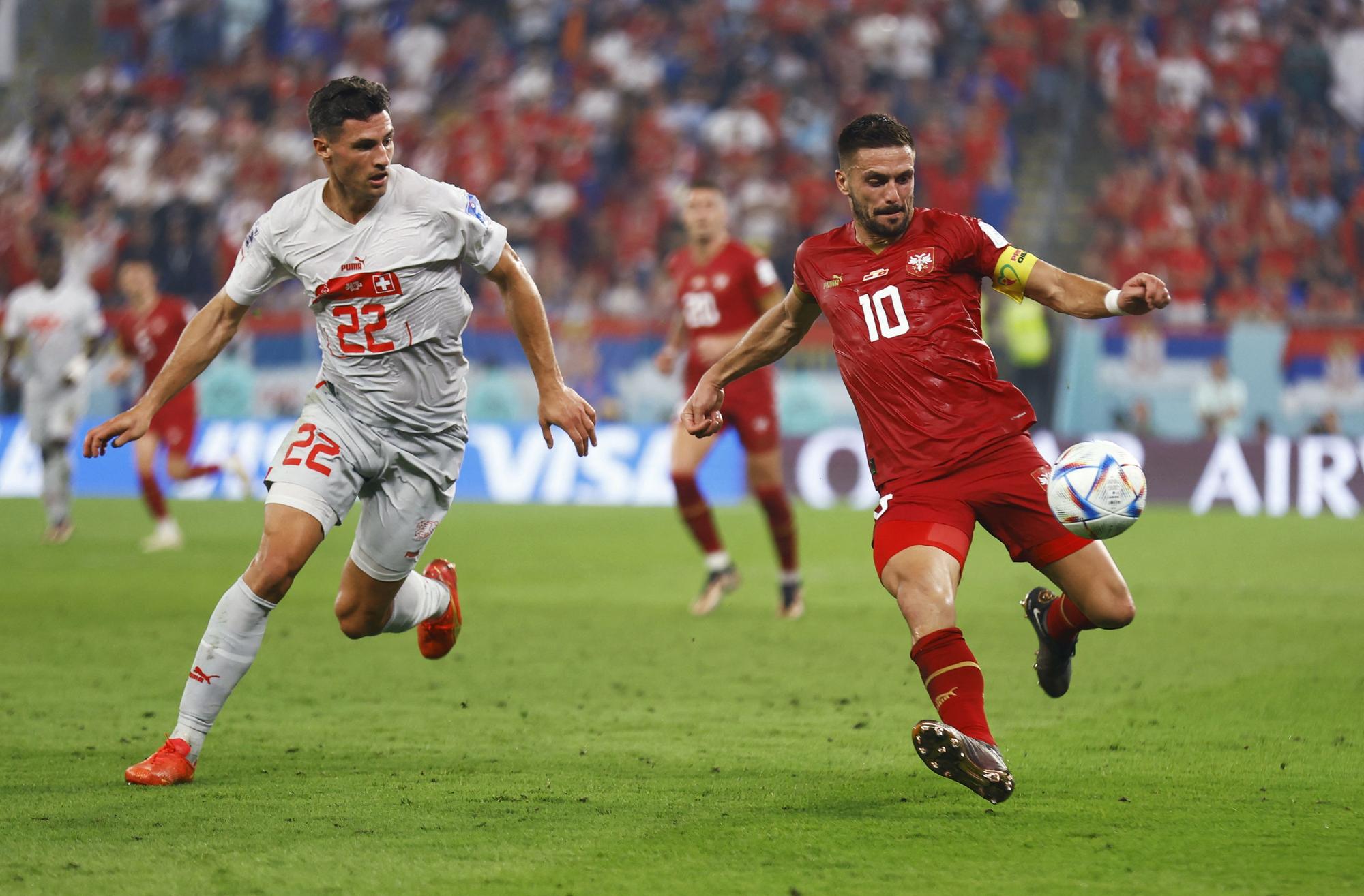 FIFA World Cup Qatar 2022 - Group G - Serbia v Switzerland