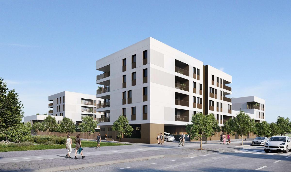 Imagen de la futura promoción en Nou Llevant.