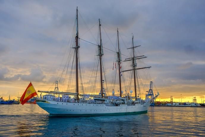 LLEGADA DEL JUAN SEBASTIAN ELCANO