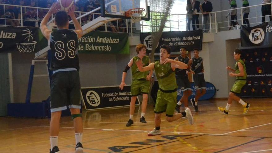 Málaga, plata en el Andaluz Cadete de baloncesto masculino