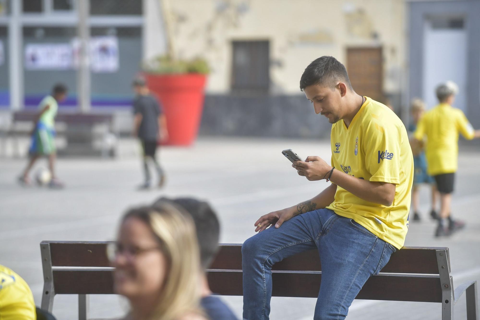 La ciudad vibró con la victoria de la UD Las Palmas contra el Cartagena