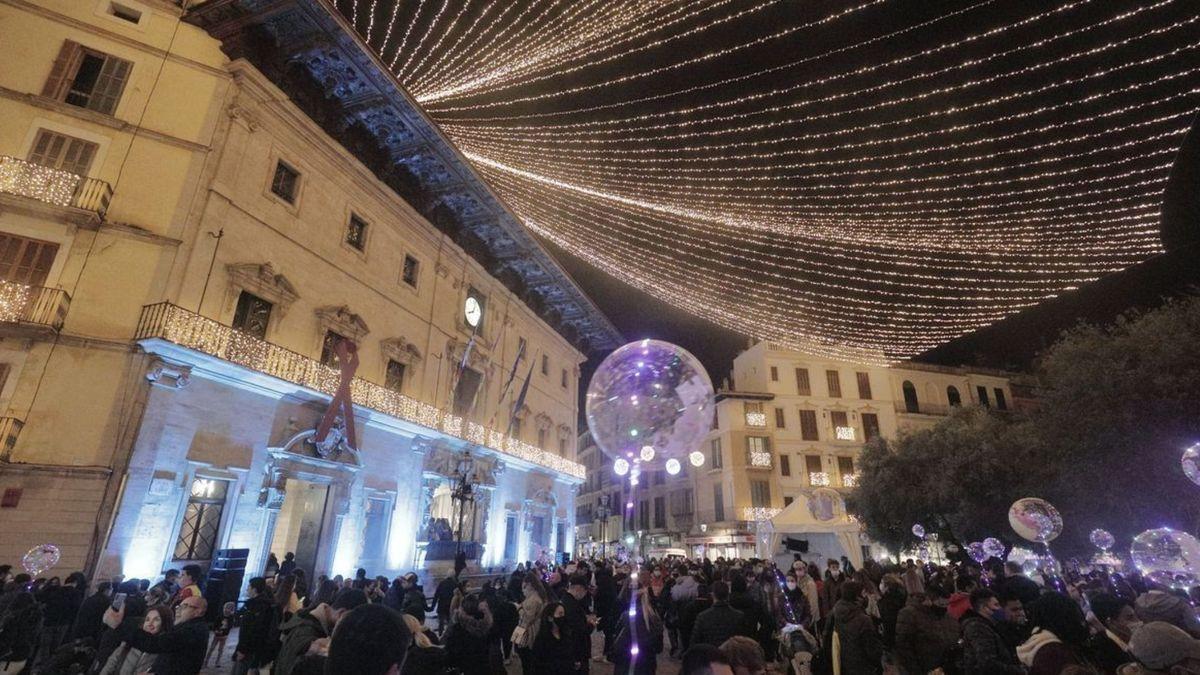 Die Weihnachtsbeleuchtung in Palma de Mallorca wird am 19. November eingeschaltet.