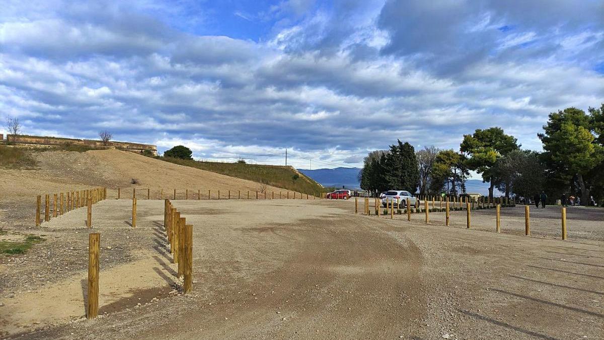 L&#039;esplanada del castell de Sant Ferran, un dels espais milorat elegits per la població figuerenca el 2017