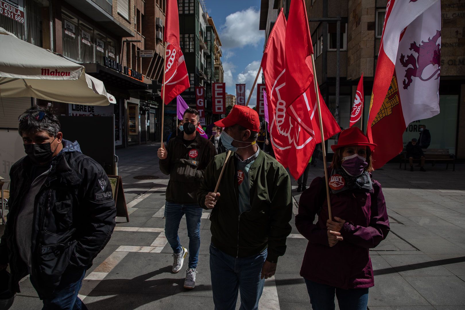 Manifestación por el día del trabajador
