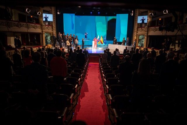 Ceremonia de entrega de los Premios Canarias 2021