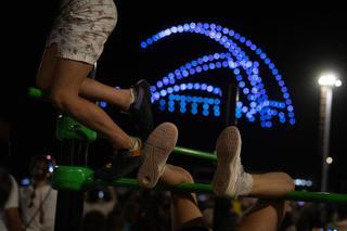 220 drones y miles de personas en una inauguración de Plenilunio por todo lo alto
