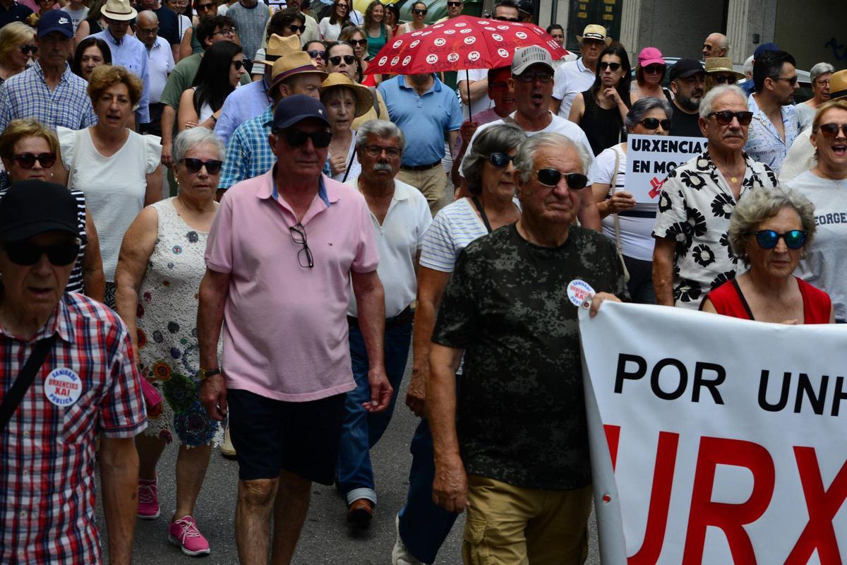 La manifestación por el PAC de Moaña, en imágenes La manifestación por el PAC de Moaña, en imágenes
