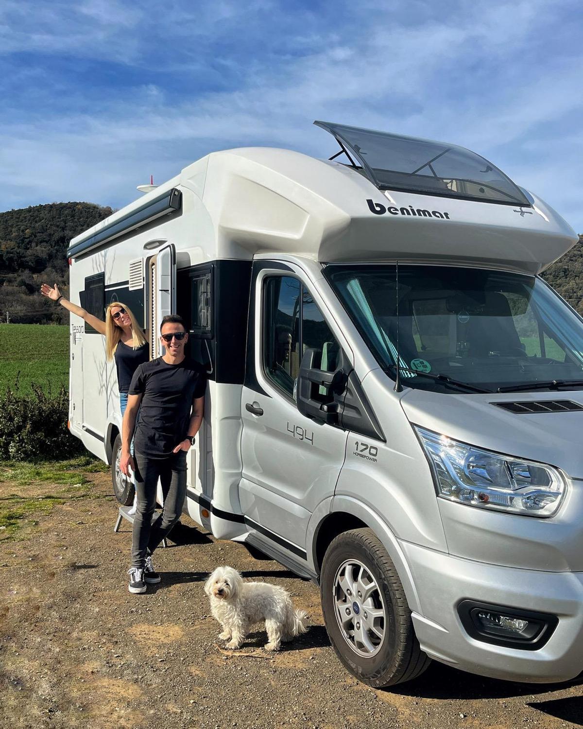 Alicia y Javi en una imagen recorriendo Castellón.