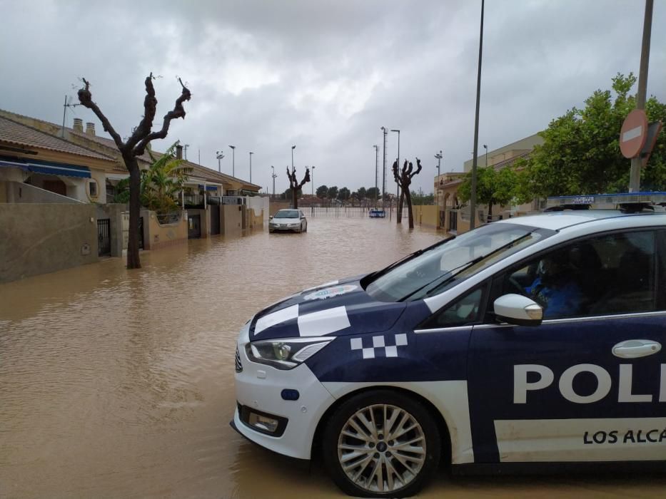 Lluvias en Los Alcázares