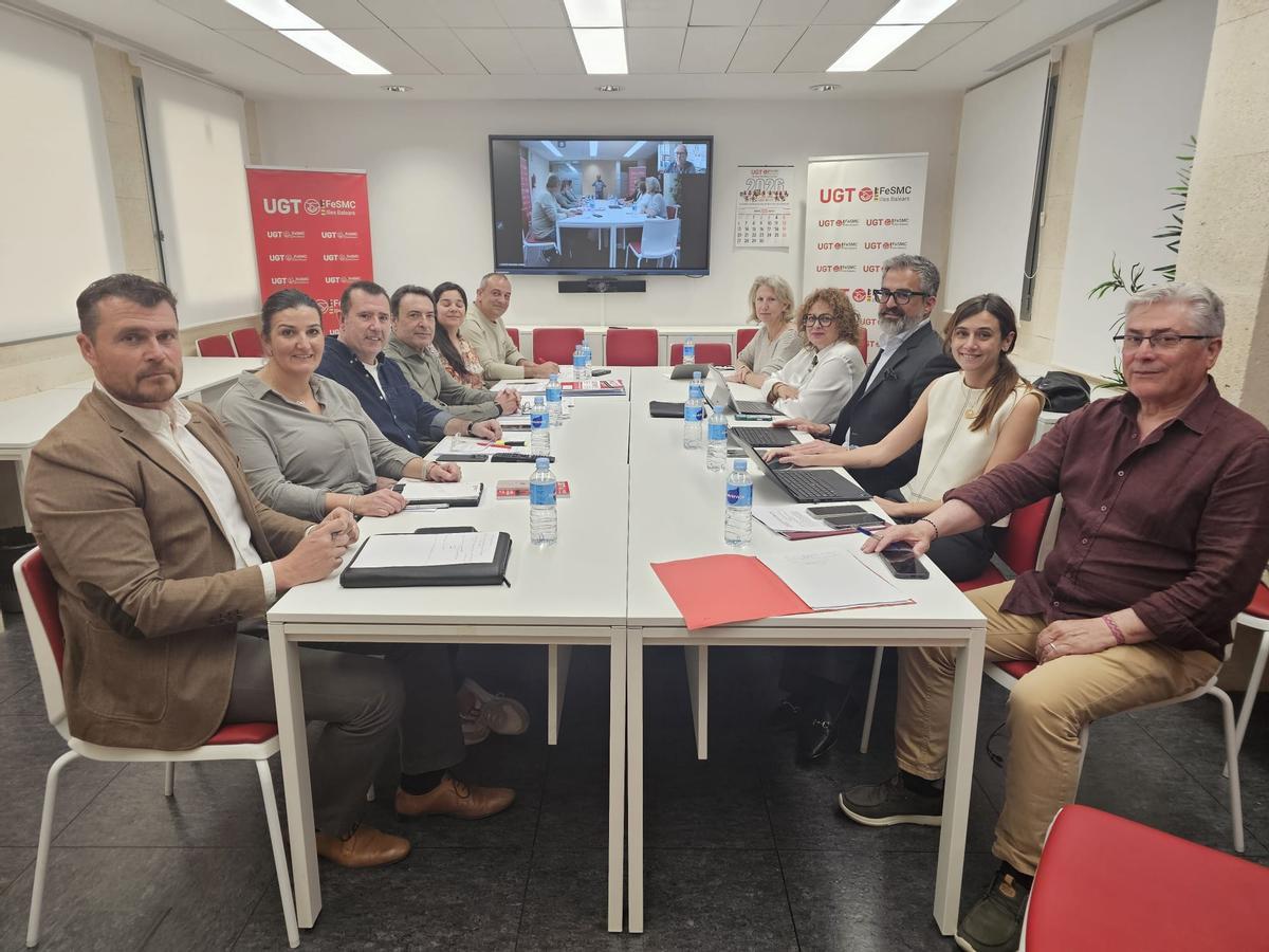 Reunión de la comisión paritaria
