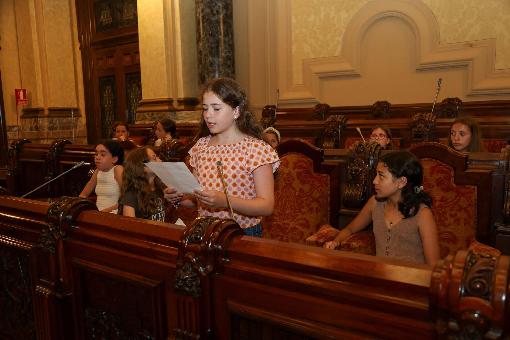 Pleno infantil en María Pita