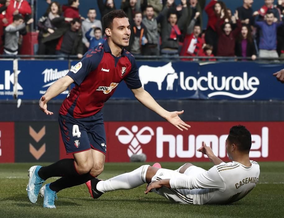 Las mejores imágenes del Osasuna - Real Madrid.