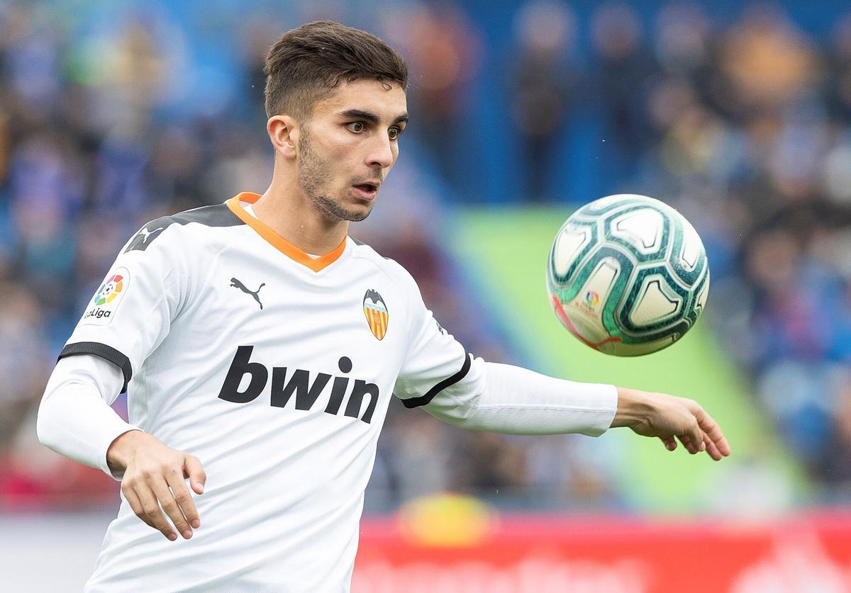Ferran Torres, en su etapa como jugador del Valencia