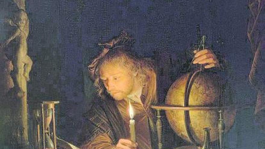 Gerrit Dou, ‘El astrónomo’ (1650-1655).