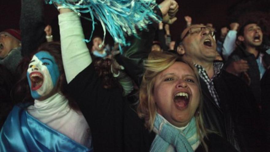 Argentina, desbordada de alegría tras el pase a la final