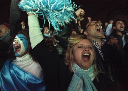 La clasificación para la final del Mundial desbordó de alegría a los aficionados argentinos