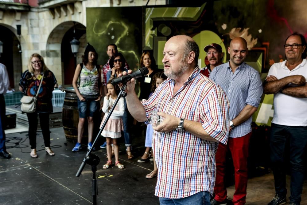 Gran fiesta de la sidra en Gijón