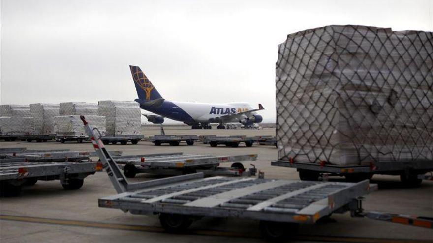 Zaragoza se convierte en la puerta de entrada del material sanitario