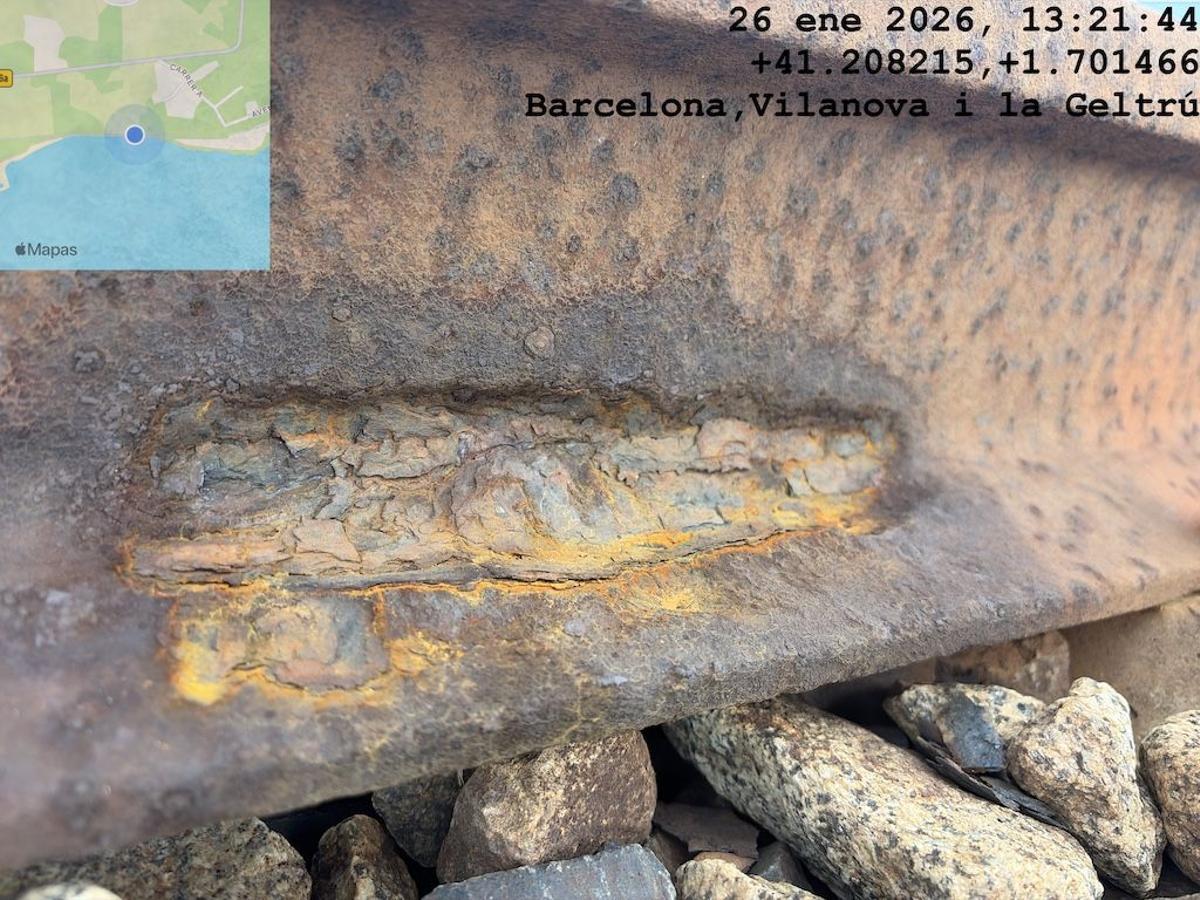 Una de las imágenes remitidas al juzgado.