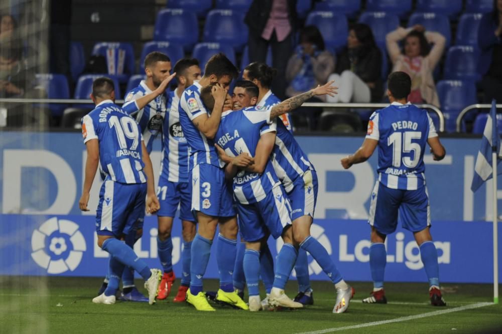 El Dépor remonta y le gana 4-2 al Málaga