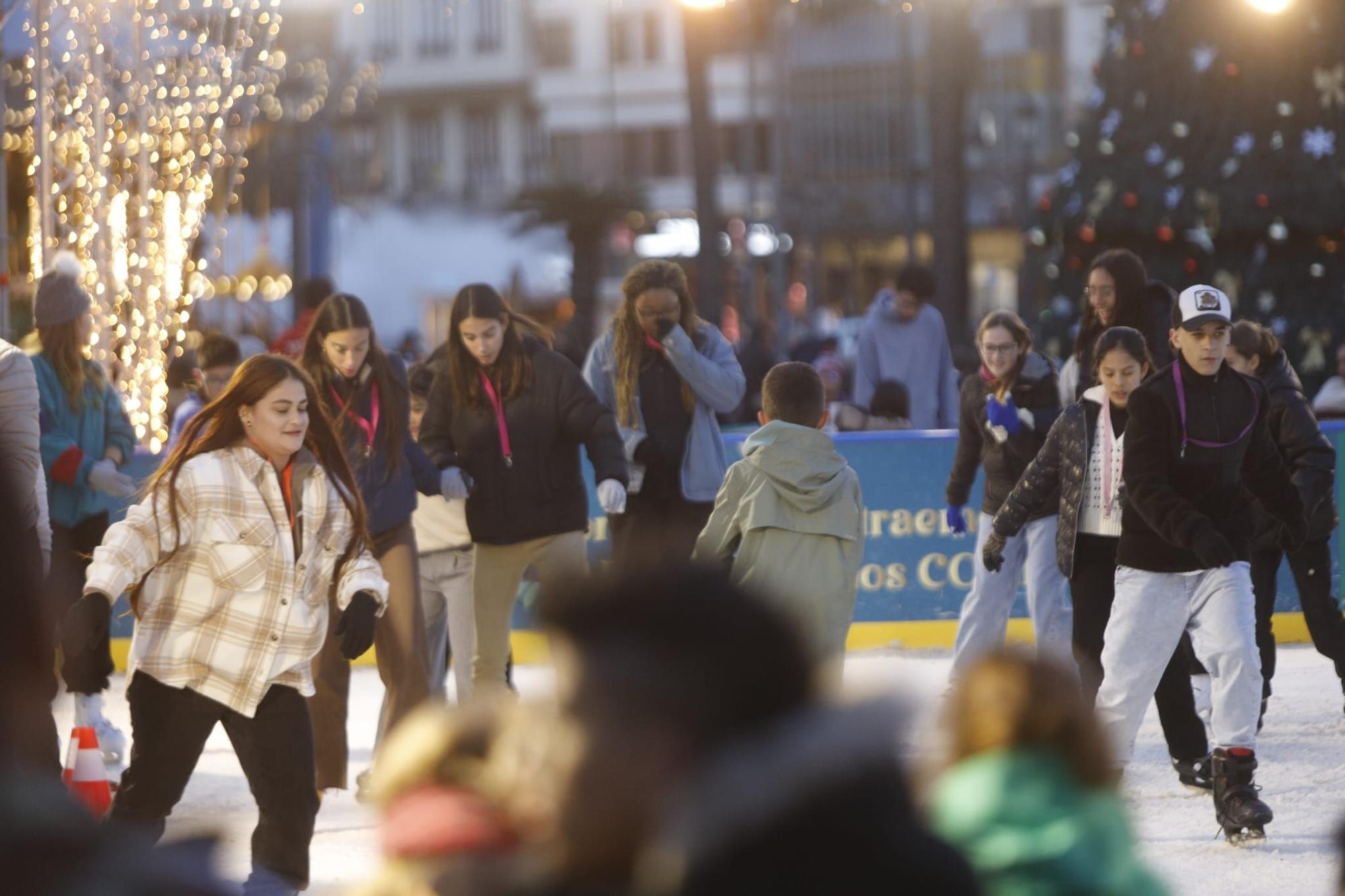 El centro de València se llena el último fin de semana de Navidad