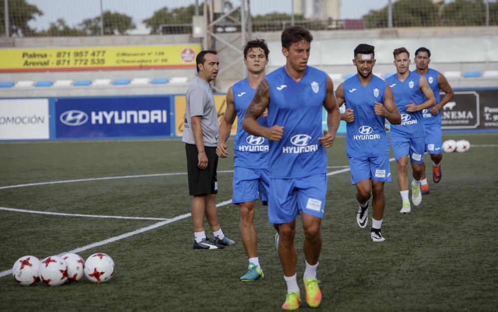 Primer entrenamiento del Atlético de Baleares