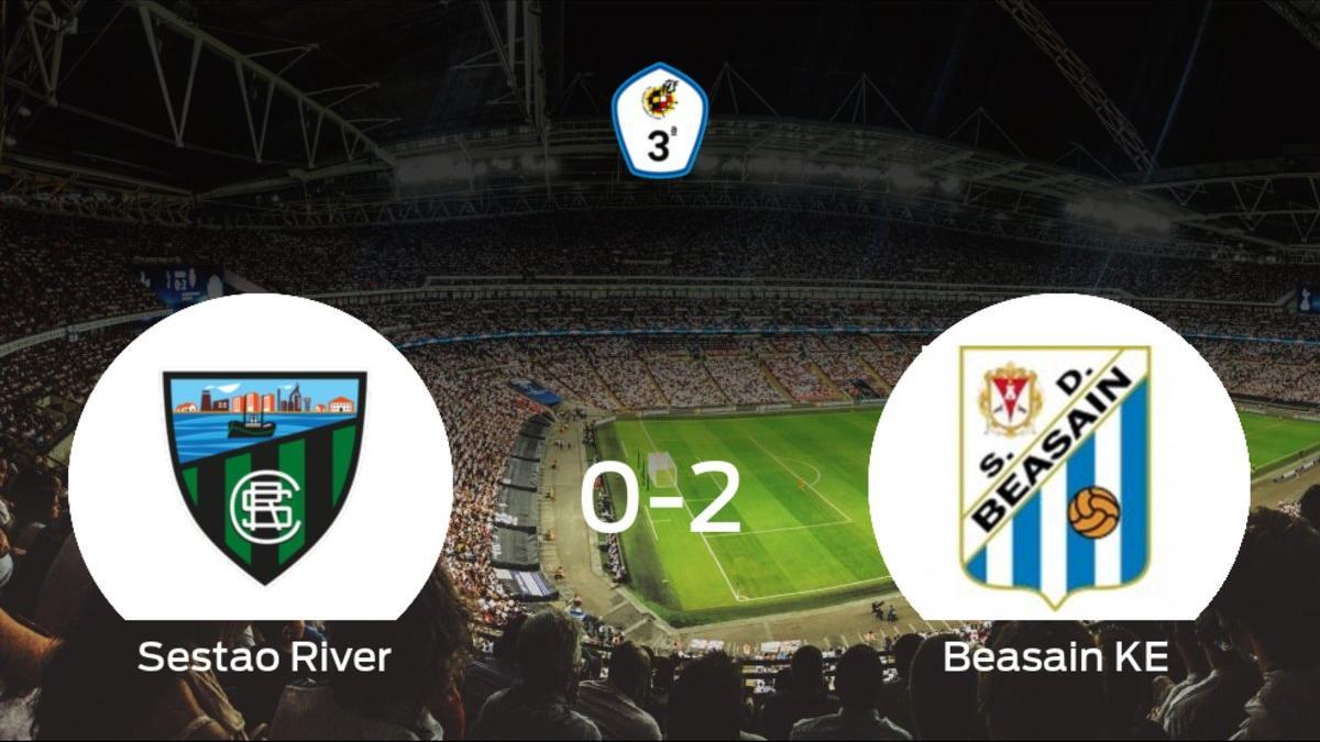 0-2: El Beasain KE se impone en el estadio del Sestao River