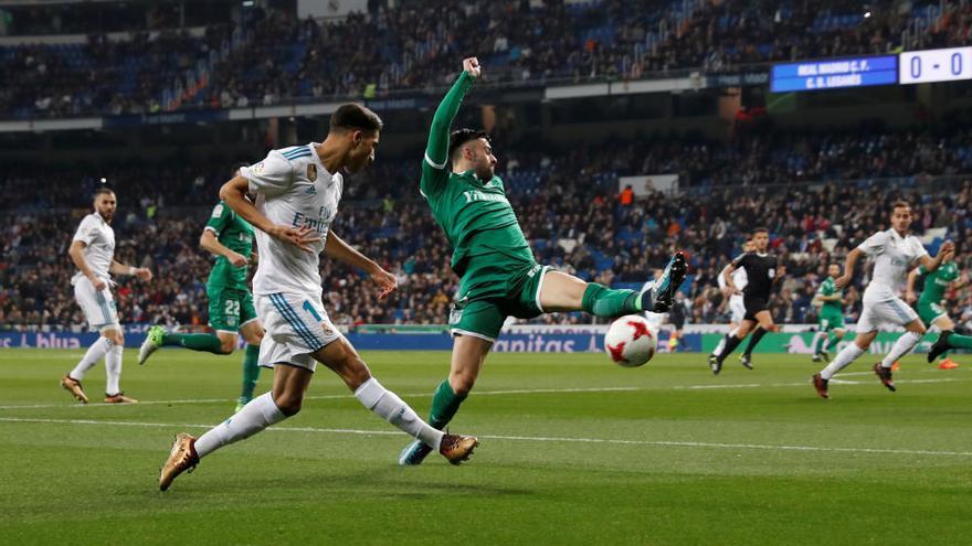 El Leganés hace historia y hunde al Madrid de Zidane