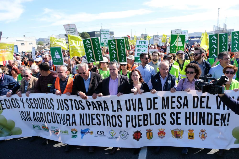 Tractorada en defensa del campo alicantino