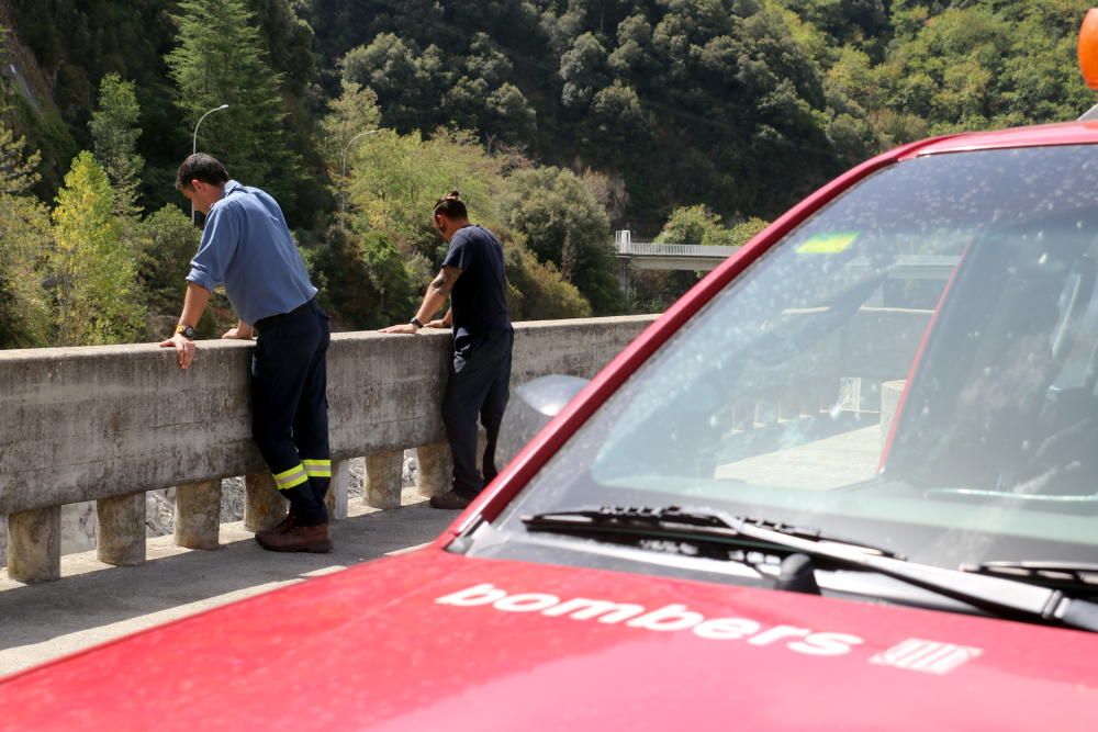 Recerca d''una parella desapareguda a la zona de Susqueda