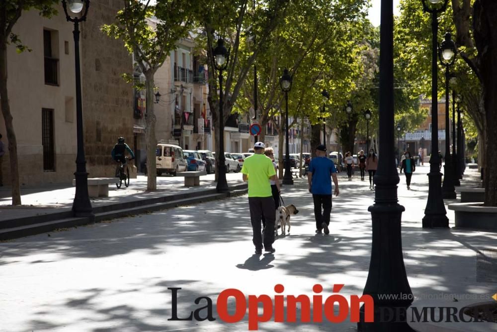 Desescalada en Caravaca: Los 'runners' se ataviaro