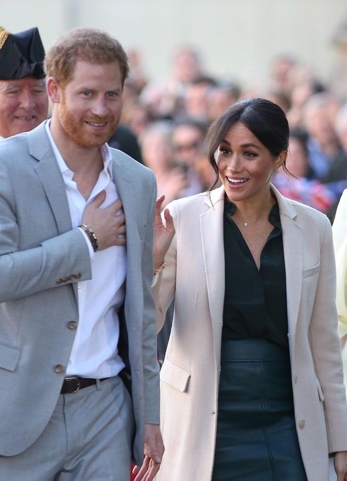 Meghan Markle y el Príncip Harry en Sussex