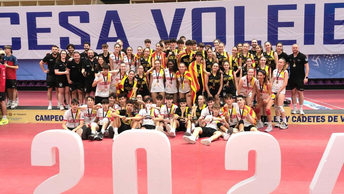 Expedició al complet de Catalunya en el Campionat d'Espanya de Seleccions Autonòmiques