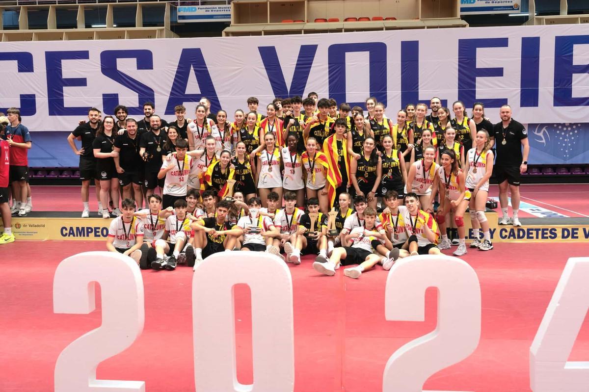 Expedició al complet de Catalunya en el Campionat d'Espanya de Seleccions Autonòmiques