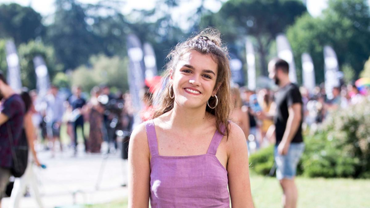 Amaia Romero, en el casting 'OT'