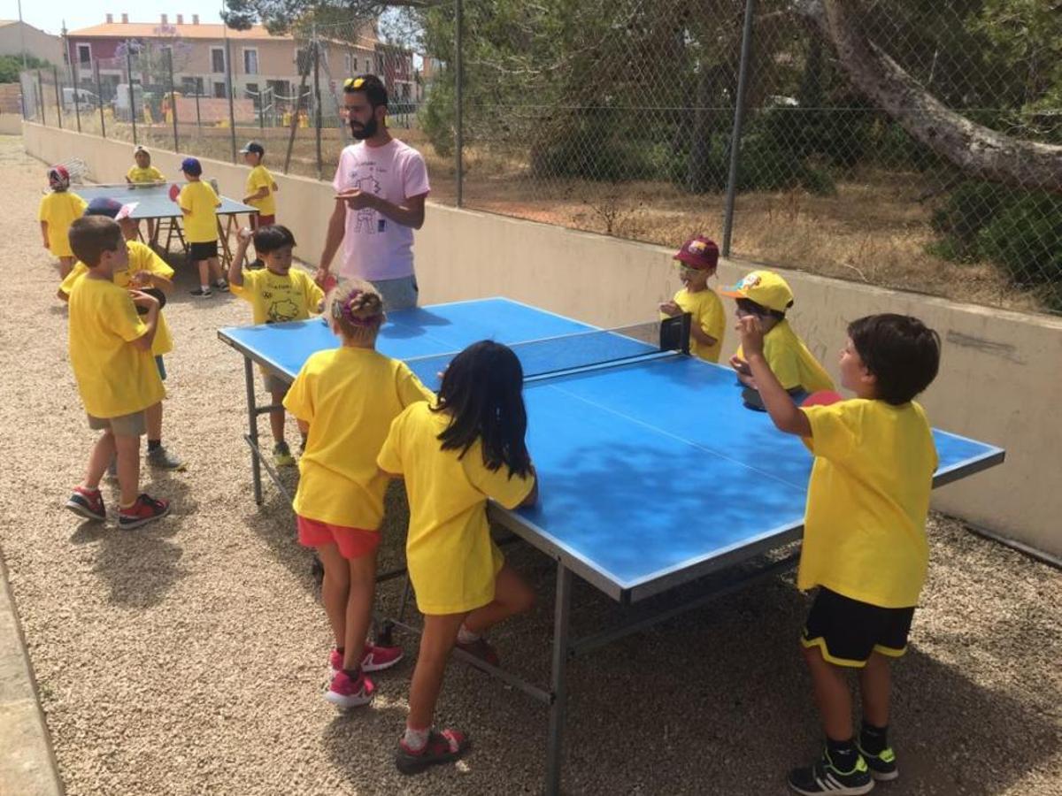 Niños olímpicos en Marratxí