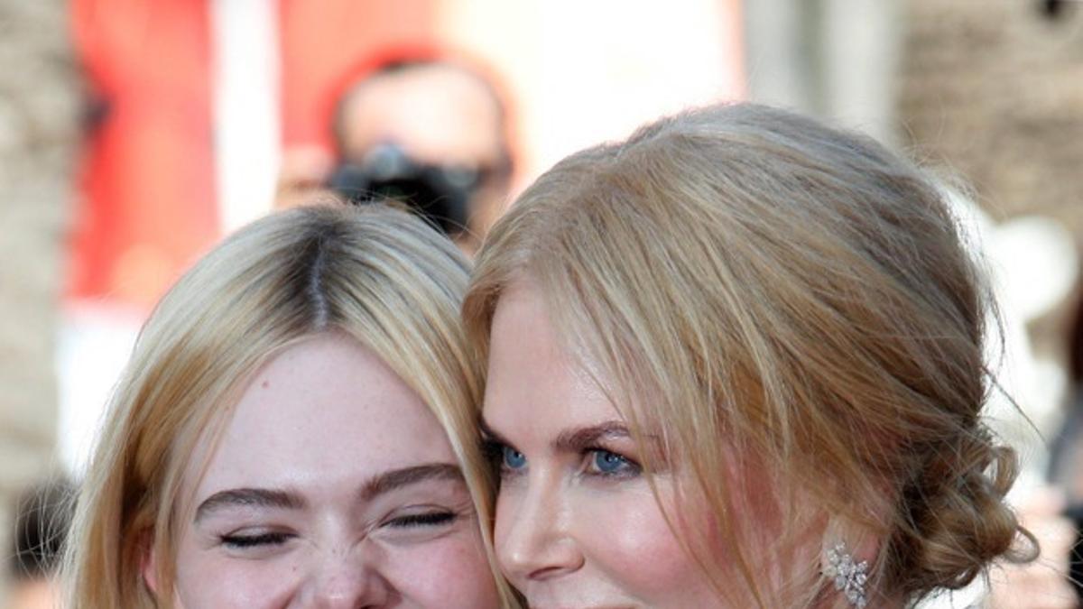 Elle Fanning y Nicole Kidman en Cannes