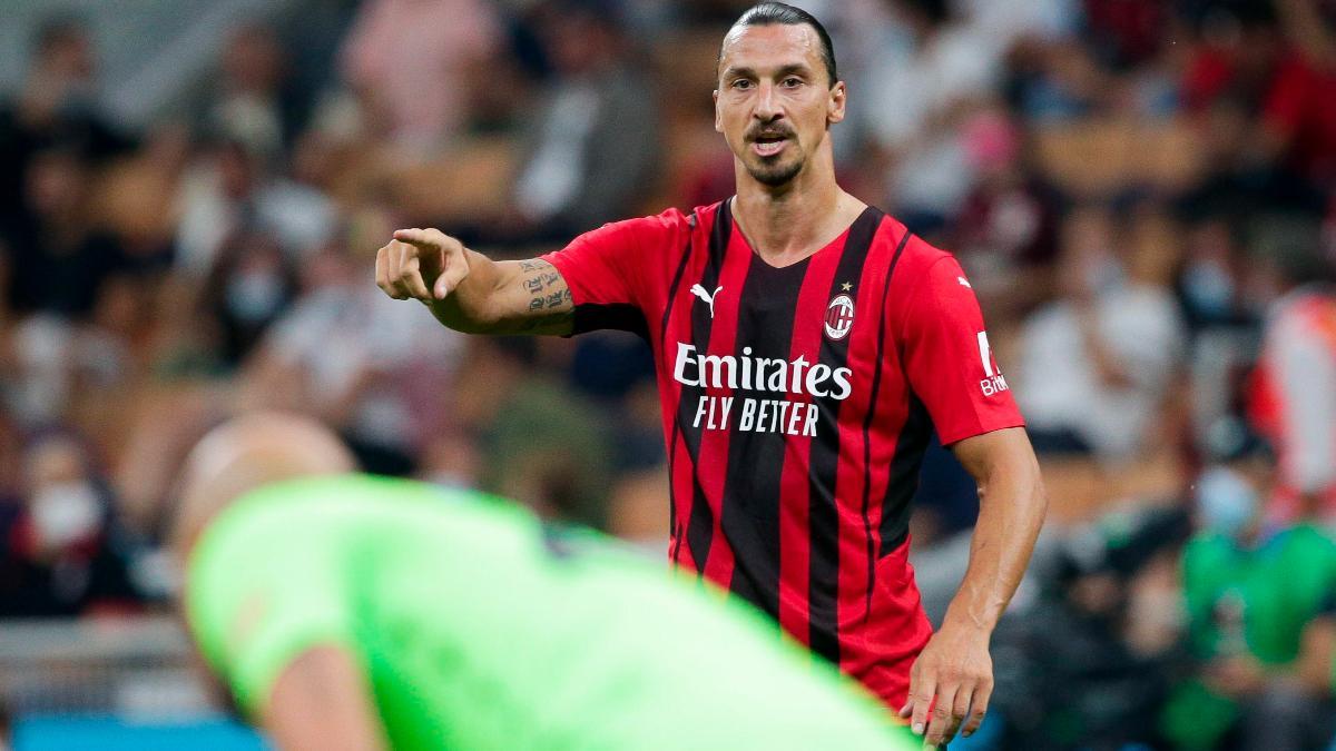 Zlatan Ibrahimovic, actual jugador del AC Milan