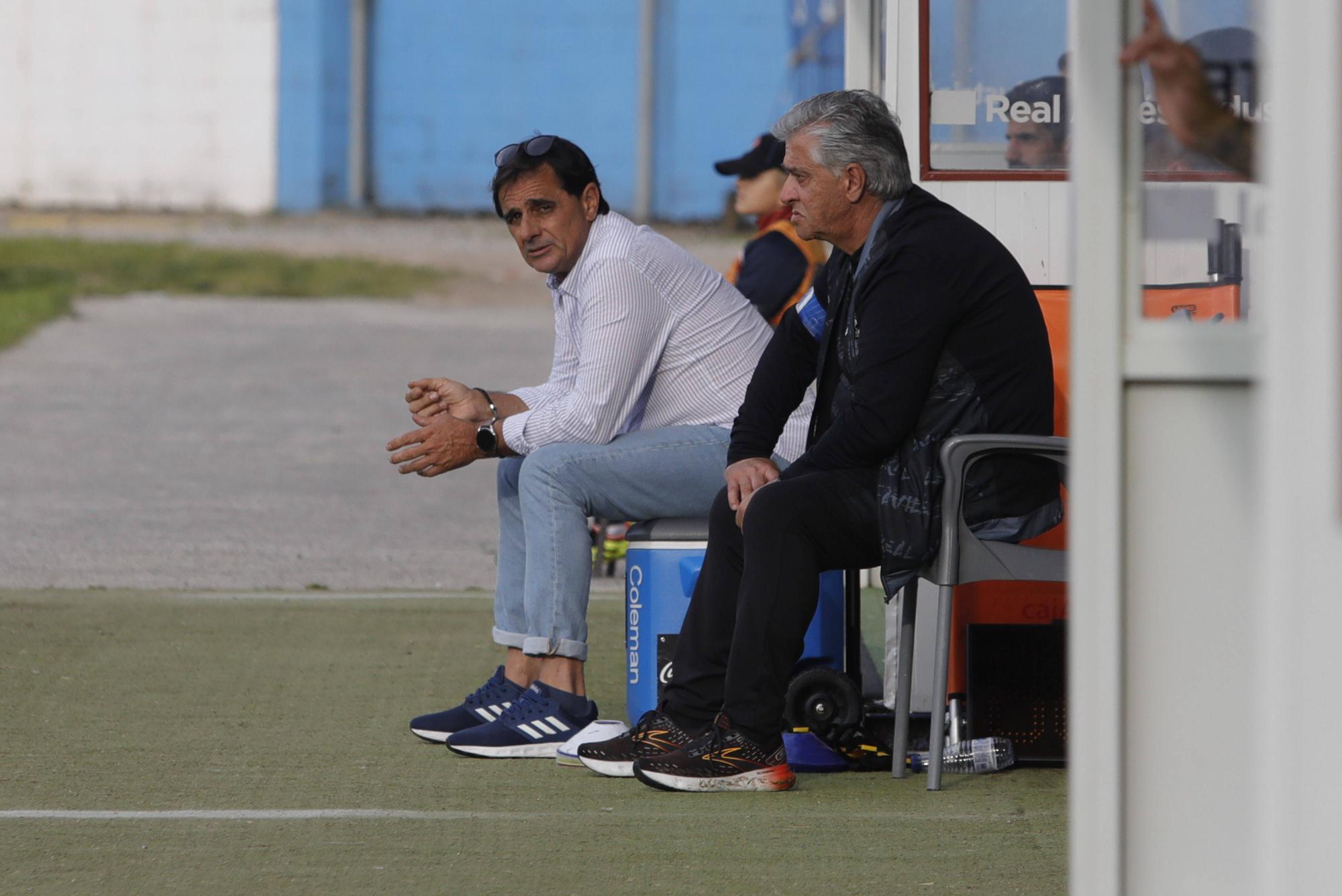 Las mejores imágenes del éxito del Avilés: los blanquiazules ganan 3-0 al Gérnika con la afición volcada