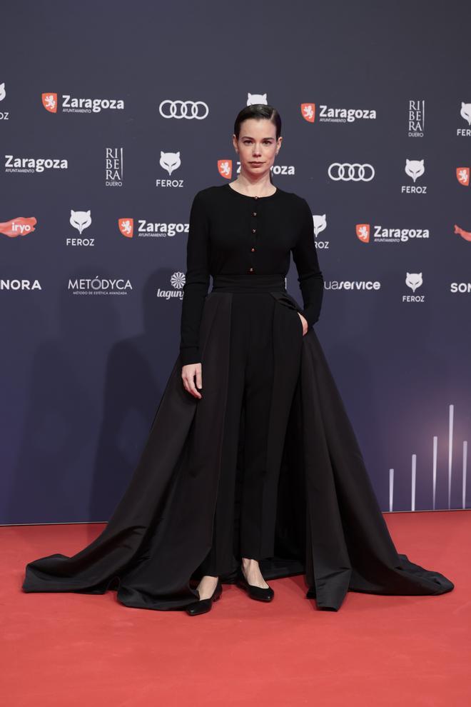 Laia Costa en la alfombra roja de los Premios Feroz