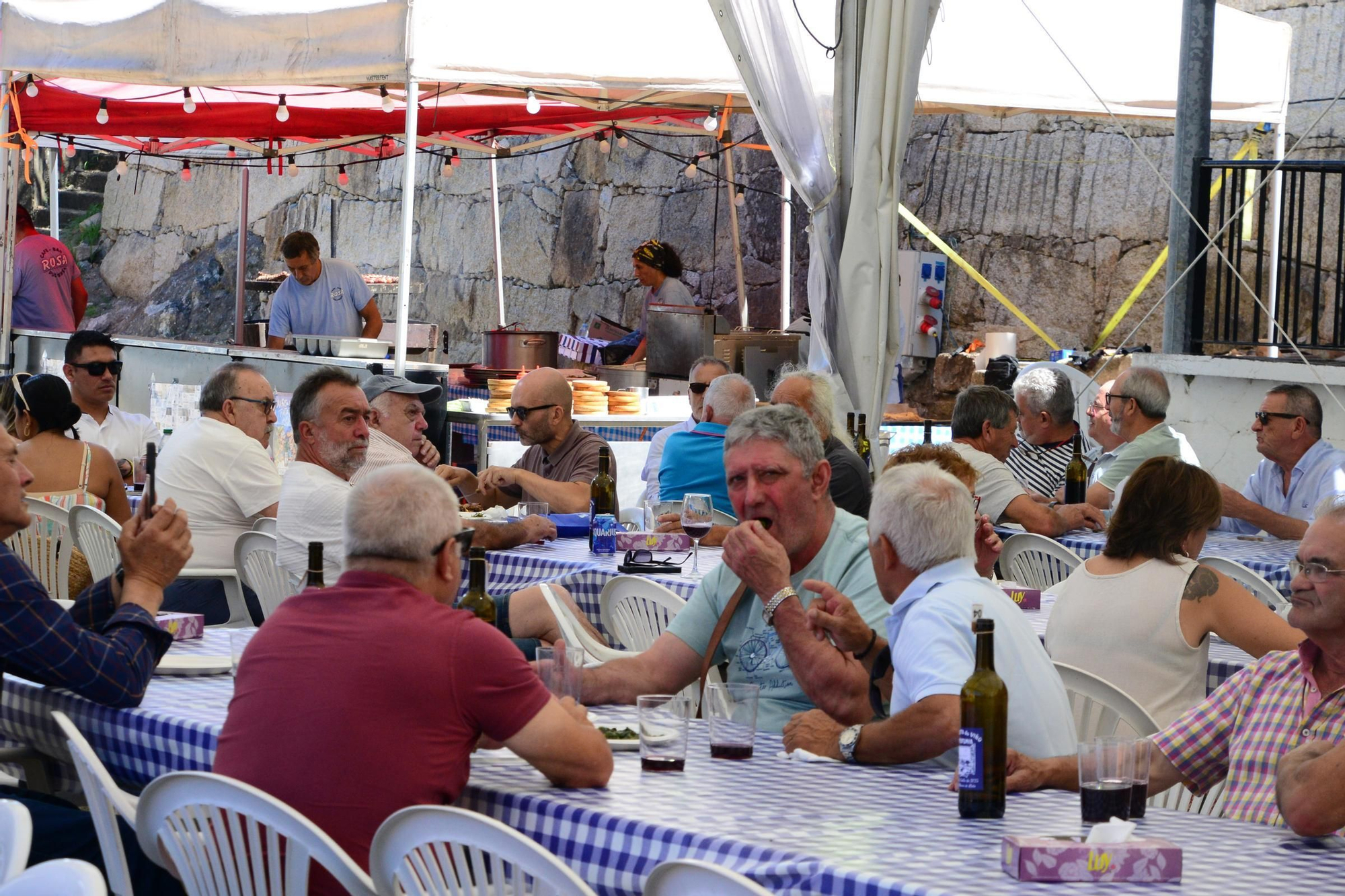 El último día de la XIX Festa do Tinta Femia de Cela