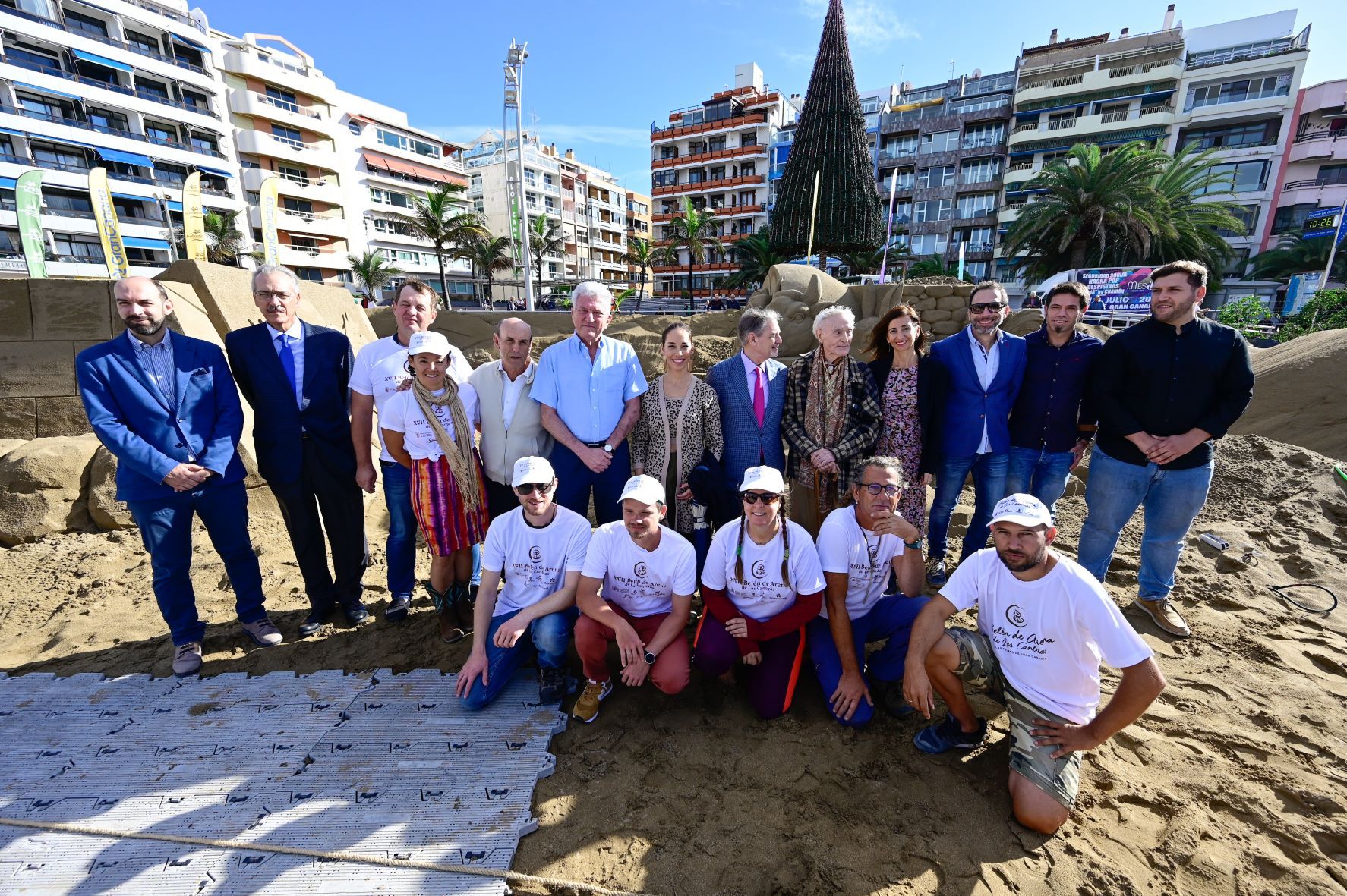 Belén de la playa de Las Canteras (2/12/2022)