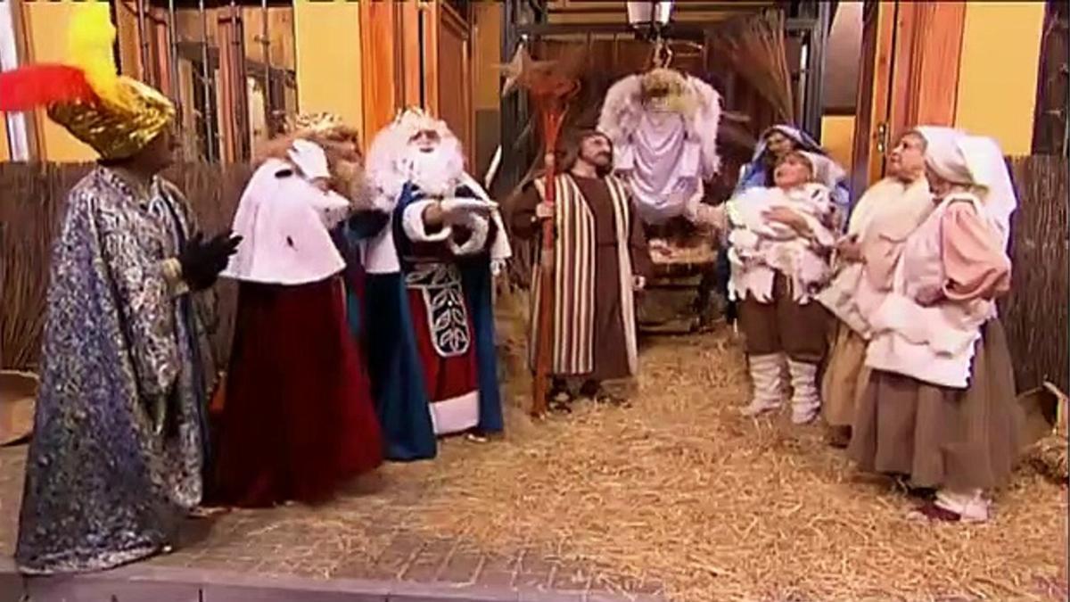 Fotograma de 'Érase un belén', el episodio censurado de 'Aquí no hay quien viva'